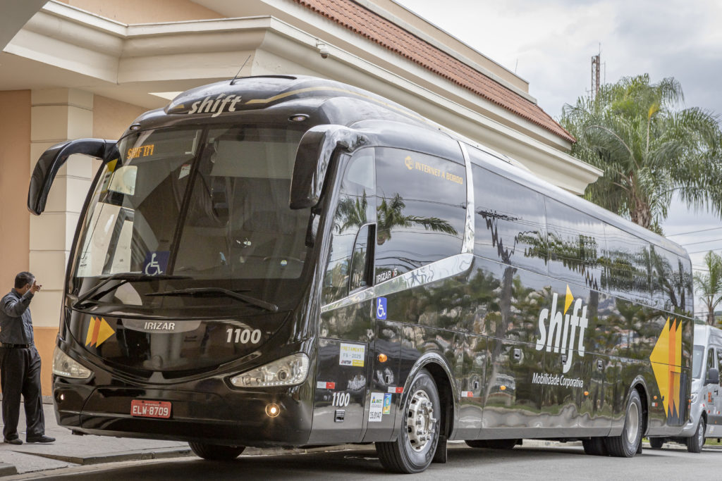 A Shift fez o transporte dos convidados da Vivo para a Convenção de Vendas de 2022